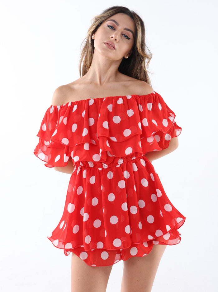 Polka Dot Romper