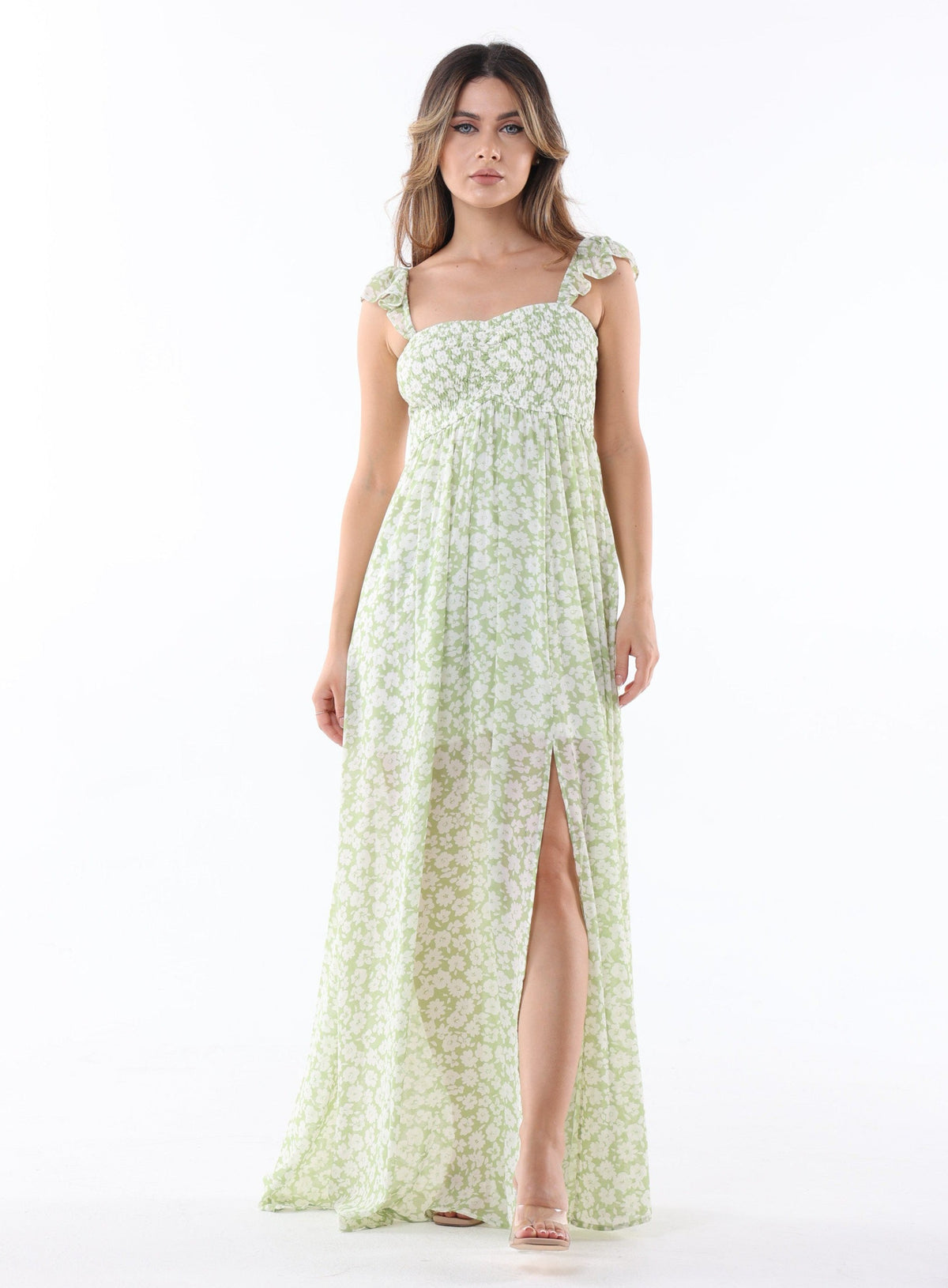 Floral Flowy Maxi Dress