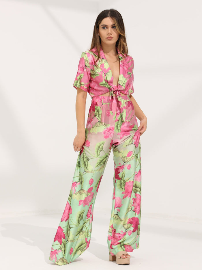 Floral Pants Set